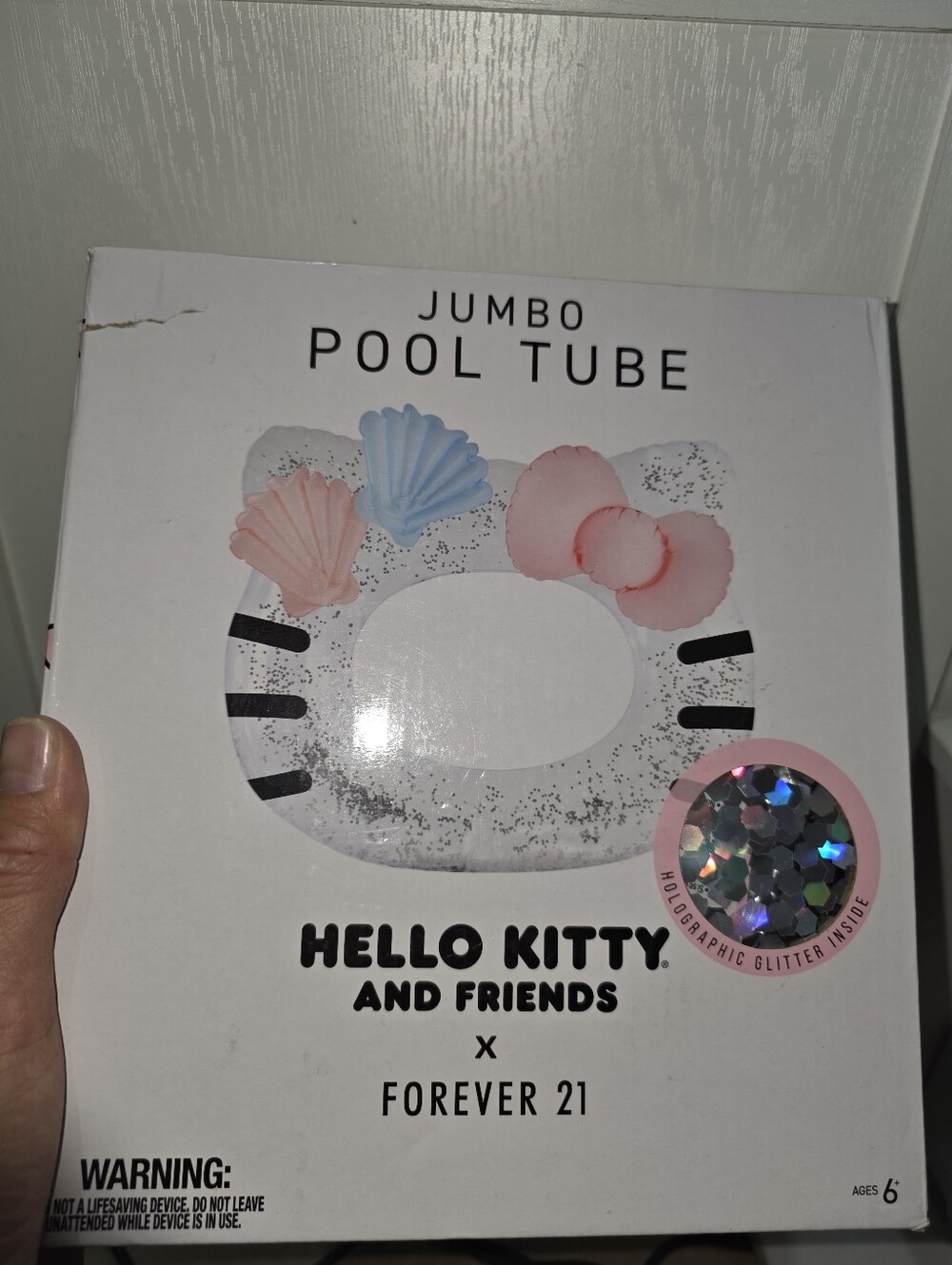 HELLO KITTY JUMBO POOL TUBE